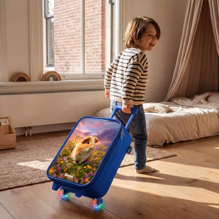 Kids’ Suitcase - Blue - Guinea pig - Nature - Animal — 5