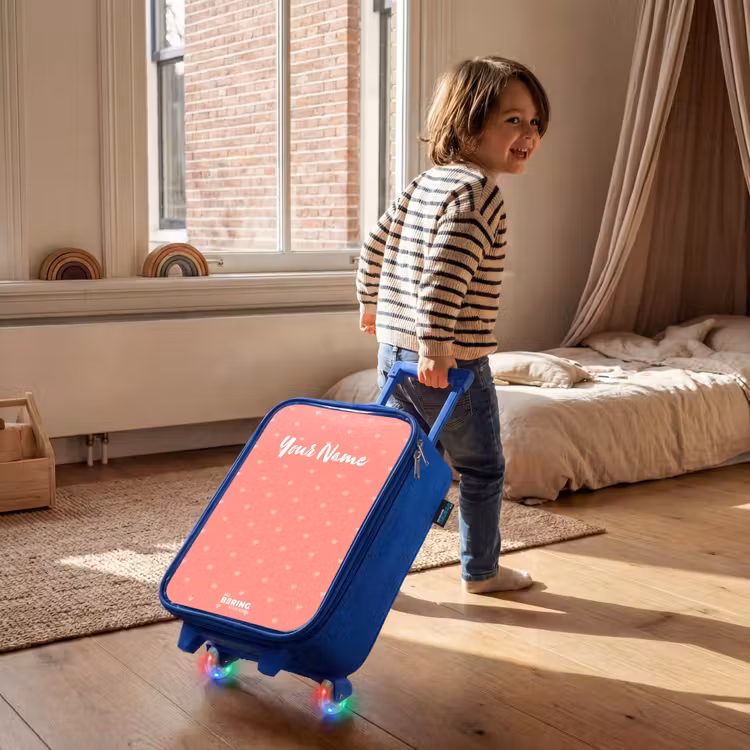 Kids’ Suitcase - Blue - Heart Thief — 5