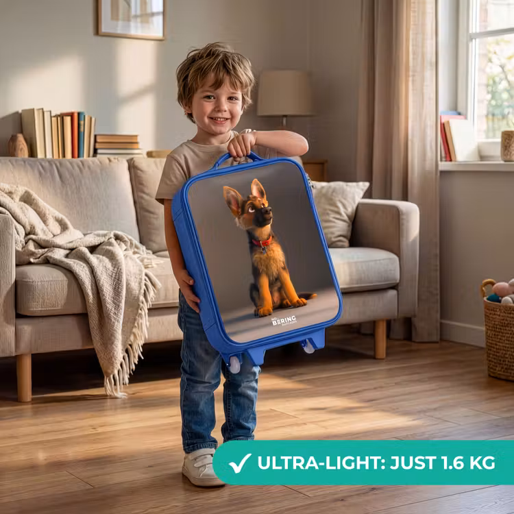 Kids’ Suitcase - Blue - Hidde shepherd — 4
