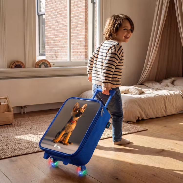 Kids’ Suitcase - Blue - Hidde shepherd — 5