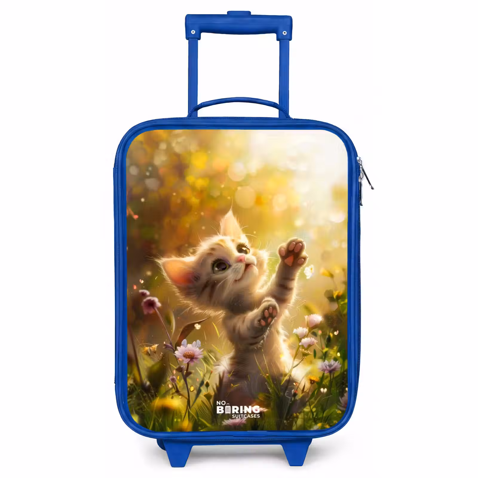 Kids’ Suitcase - Blue - Koosje kitten — 1