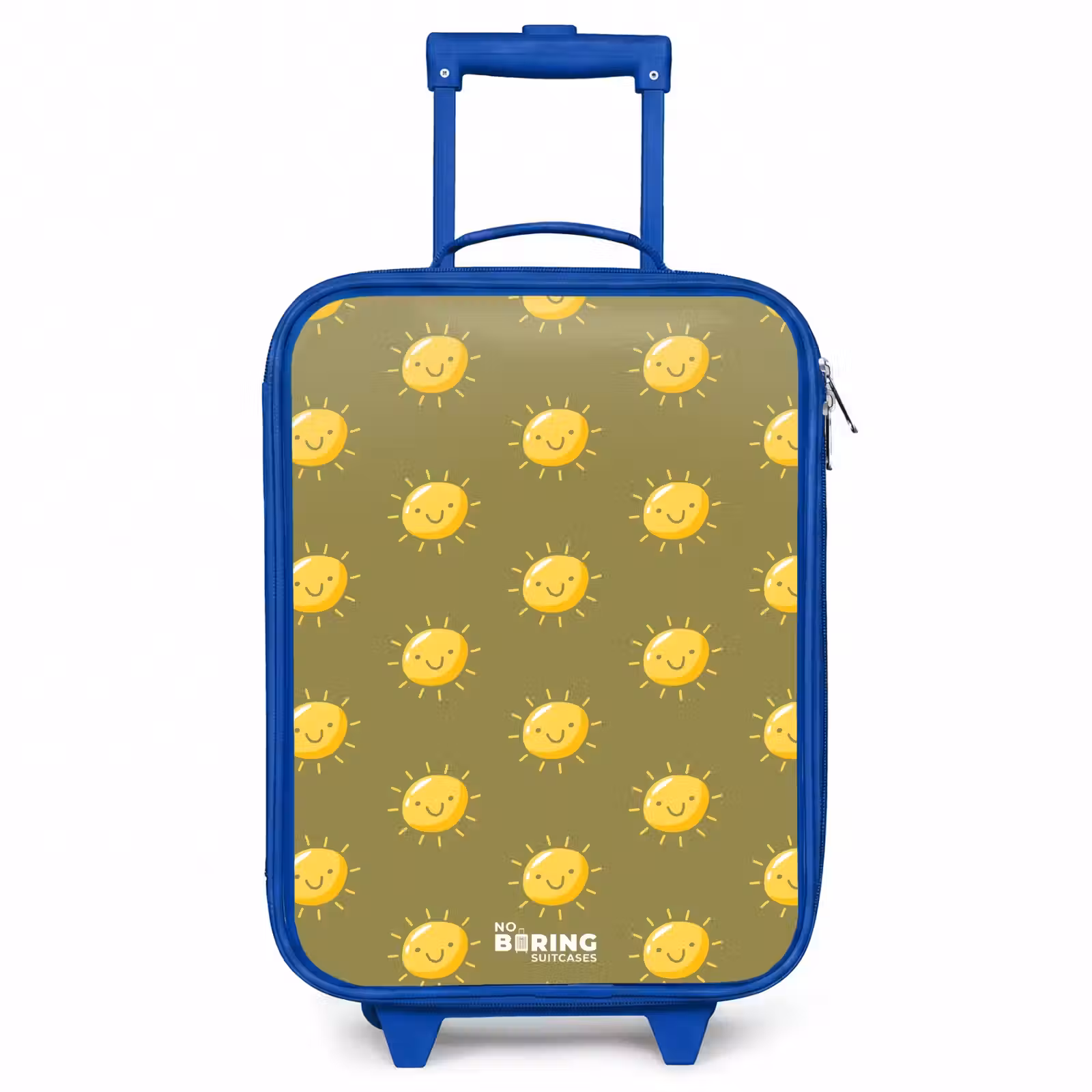 Kids’ Suitcase - Blue - Sunny situation olive — 1