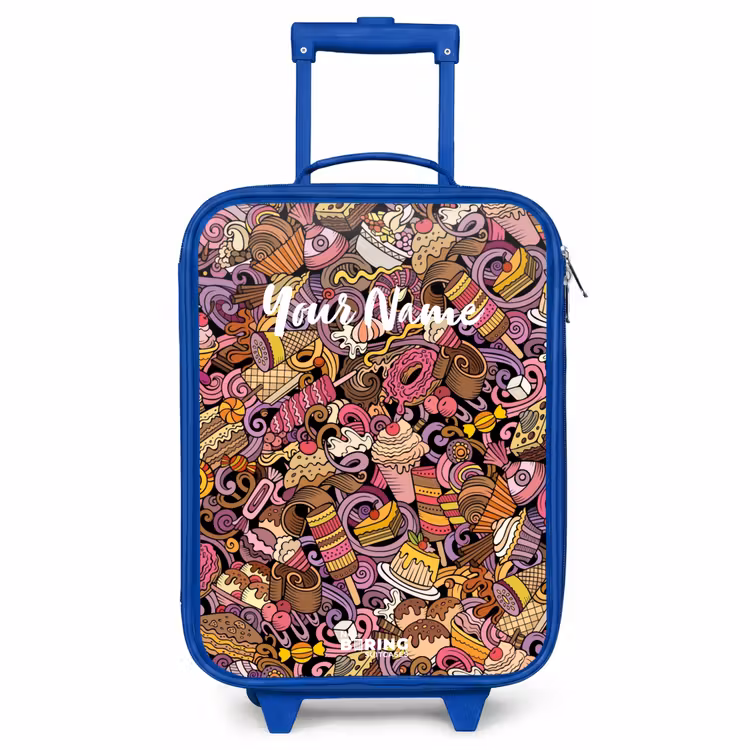 Kids’ Suitcase - Blue - Sweet surprises — 1