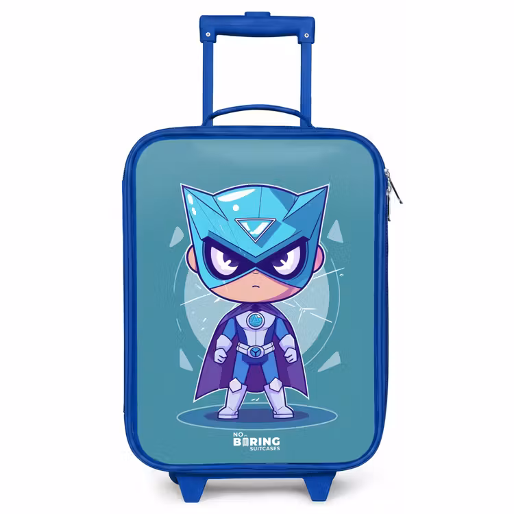 Kids’ Suitcase - Blue - Turquoise tornado — 1