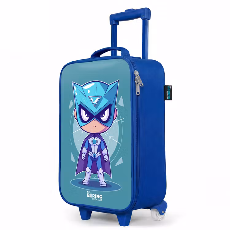 Kids’ Suitcase - Blue - Turquoise tornado — 3