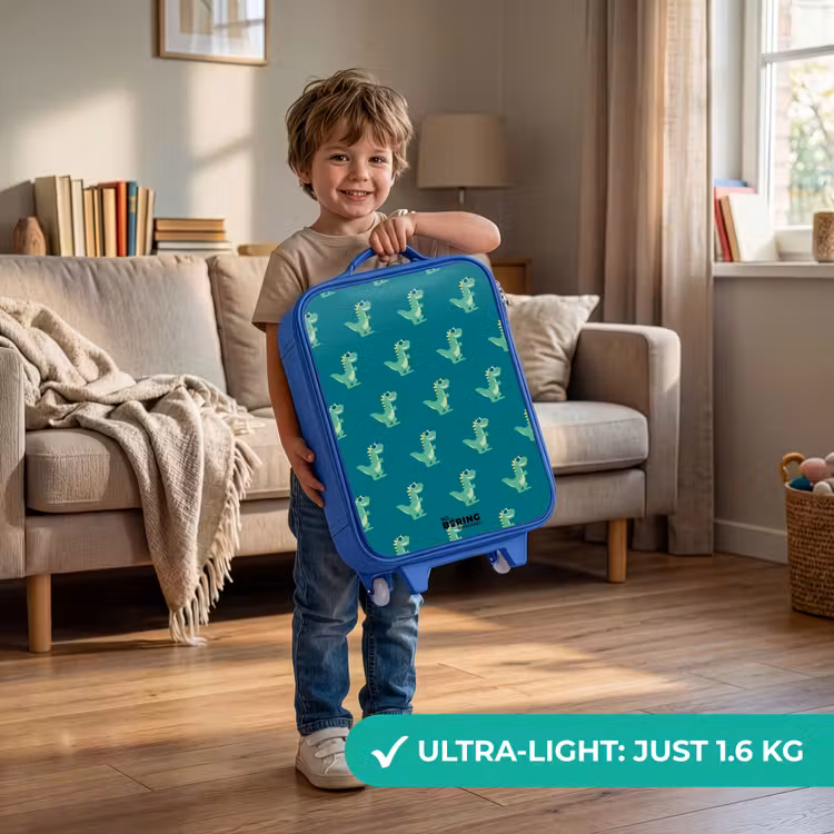 Kids’ Suitcase - Blue - Tyranosaurus specs — 4