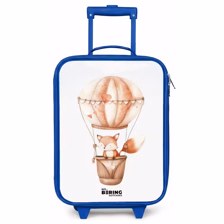 Kids’ Suitcase - Blue - Vinnie vosvaart — 1