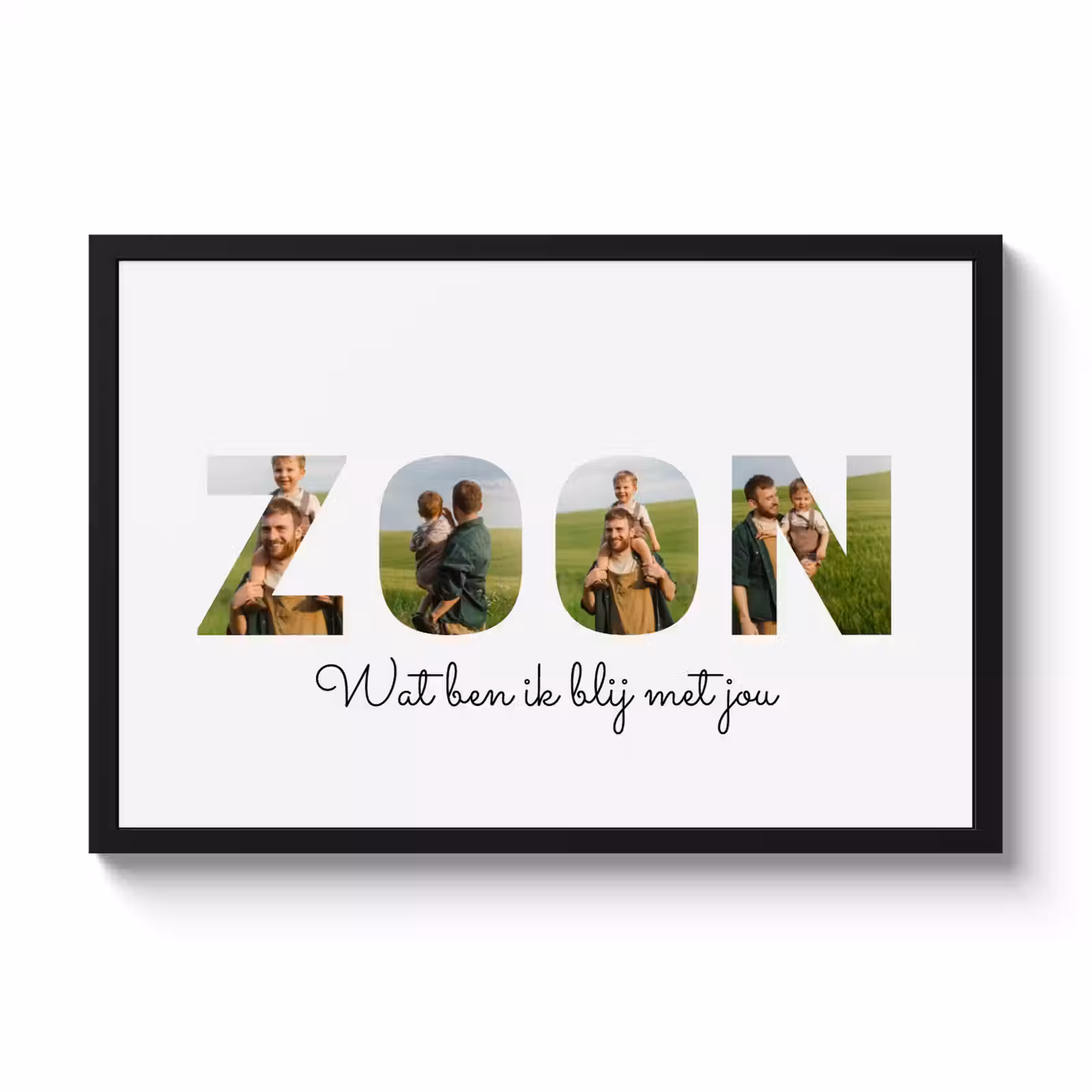 Letter collage - Son — 1