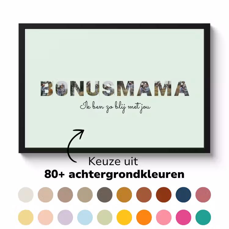 Letter collage - Bonus mum — 5