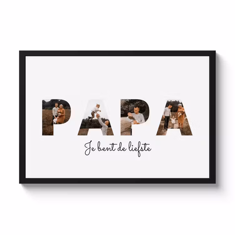 Letter collage Dad — 1