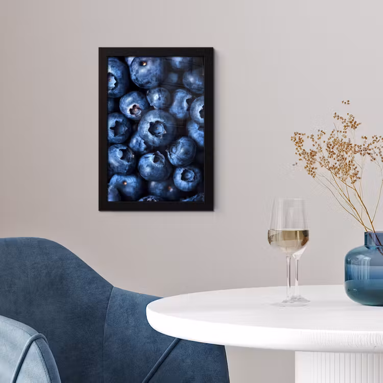 Framed Prints - Berries - Blue - Fruit — 4