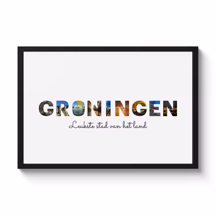 Poster with frame - Place name — 1
