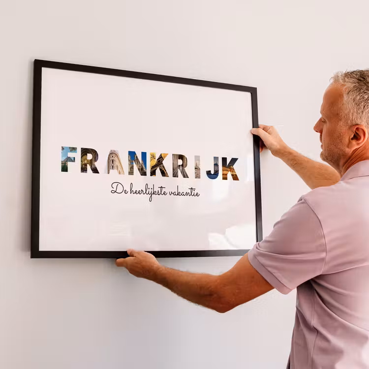 Poster with frame - Place name — 2