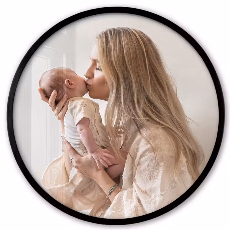 Photo in frame round — 1
