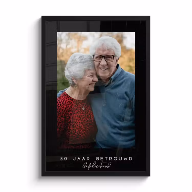 Photo in Frame - Black Border with Text — 5