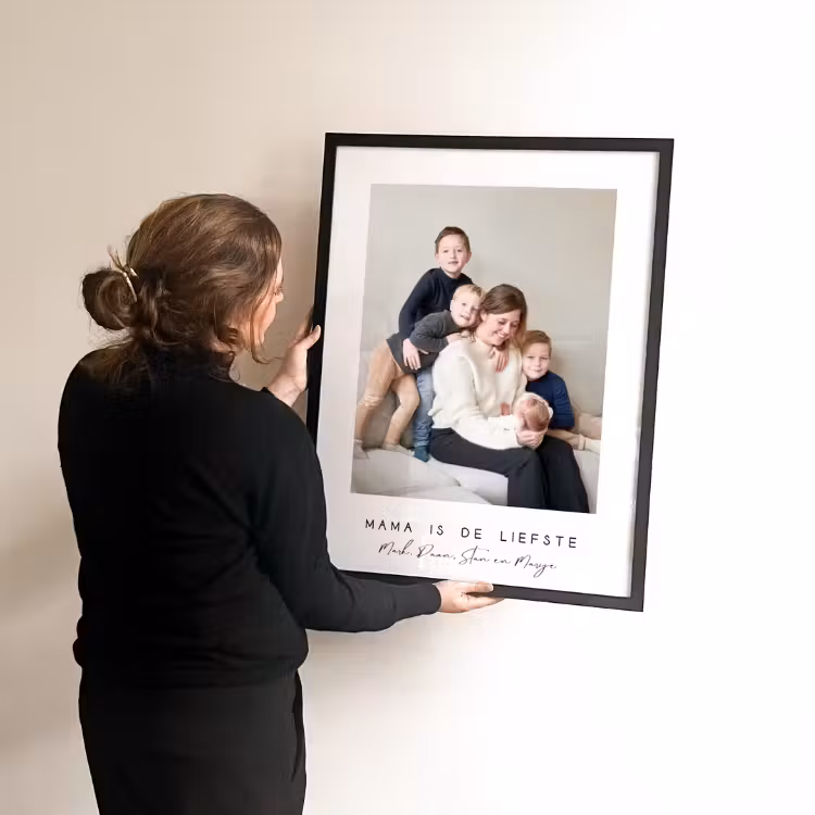 Photo in Frame - White Border with Text — 4