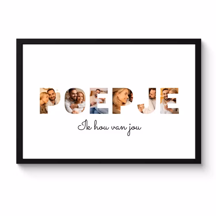 Letter collage - Cutie — 1