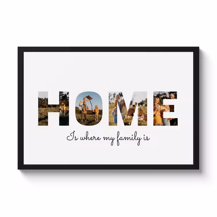 Poster with Frame - Home — 1