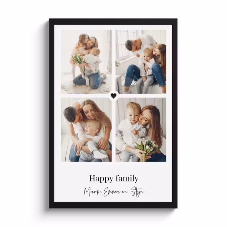 Photo in frame - Collage with heart — 1