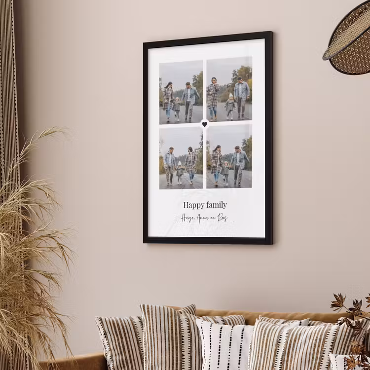 Photo in frame - Collage with heart — 3