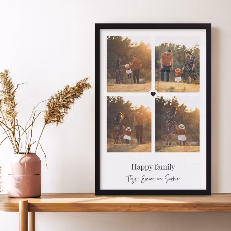 Photo in frame - Collage with heart — 4