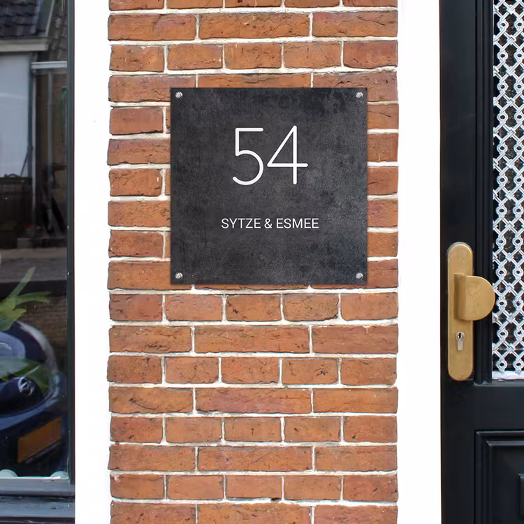 Slate Nameplate — 2