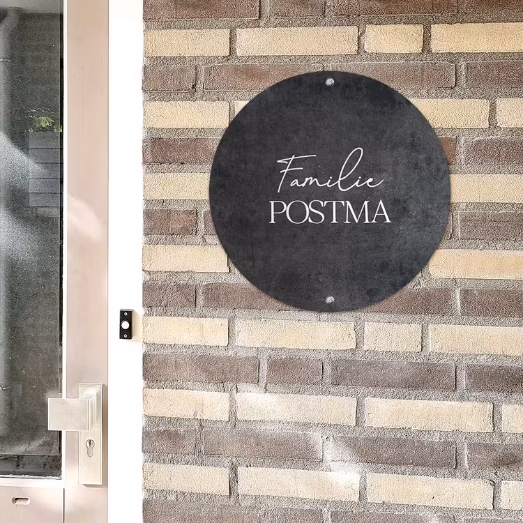 Slate Nameplate — 3