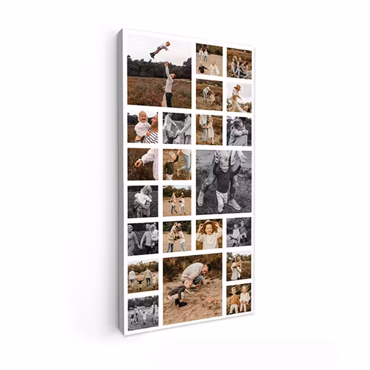 Canvas Collage - Portrait - 23 Photos — 1