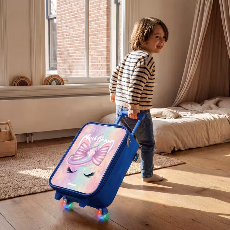Kids’ Suitcase - Blue - Unicorn — 5