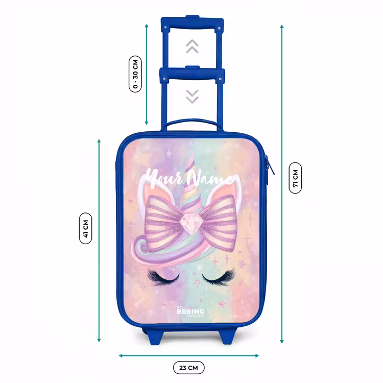 Kids’ Suitcase - Blue - Unicorn — 8
