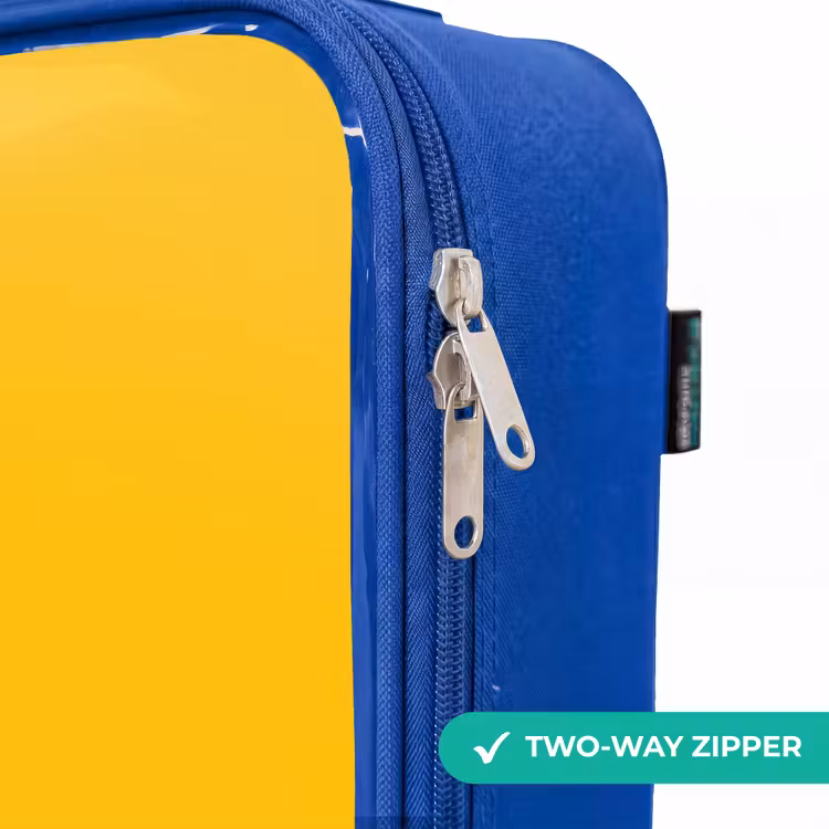 Kids’ Suitcase - Blue - Kip - Roller skates - Yellow — 10