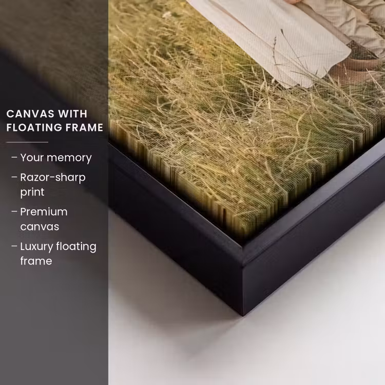 Photo on canvas with frame — 5