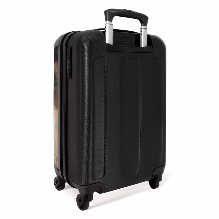 Hand luggage suitcase with your own photo — 7