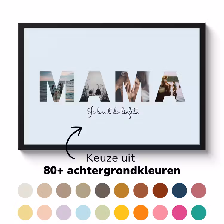 Poster with Frame - Mum — 6