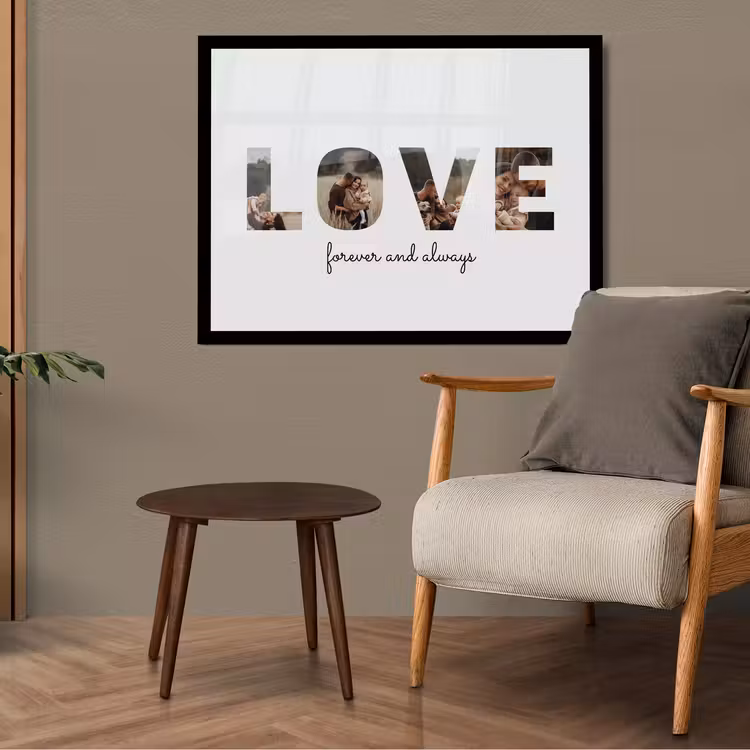 Poster with Frame - Love — 3