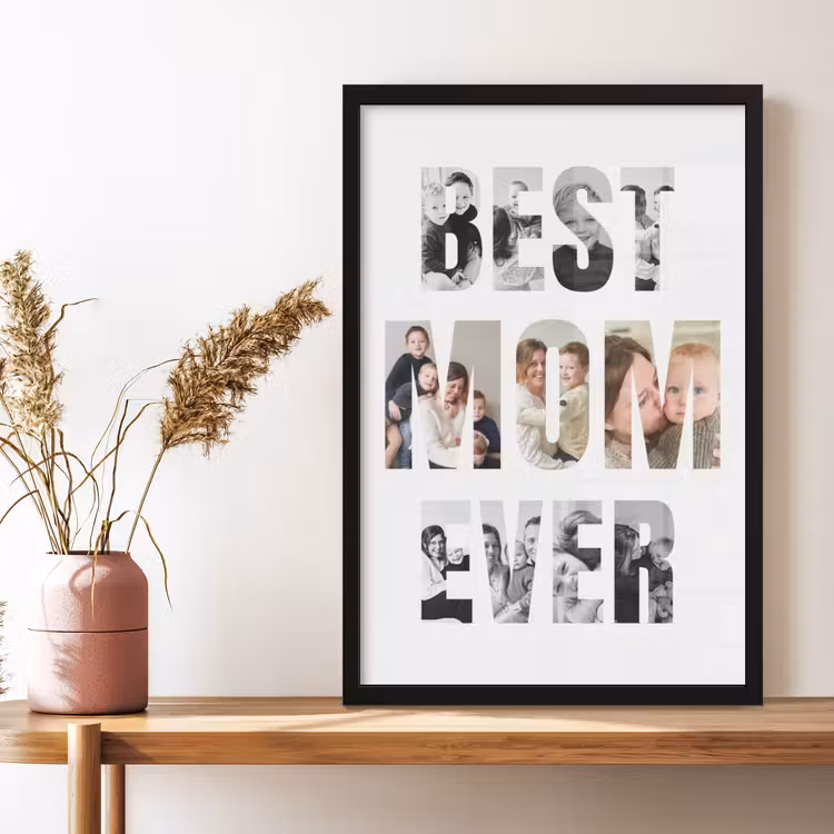 Poster with Frame - Best Mum Ever — 2
