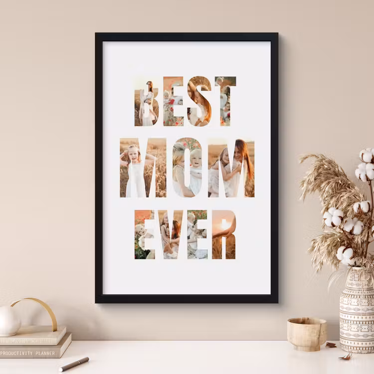 Poster with Frame - Best Mum Ever — 3