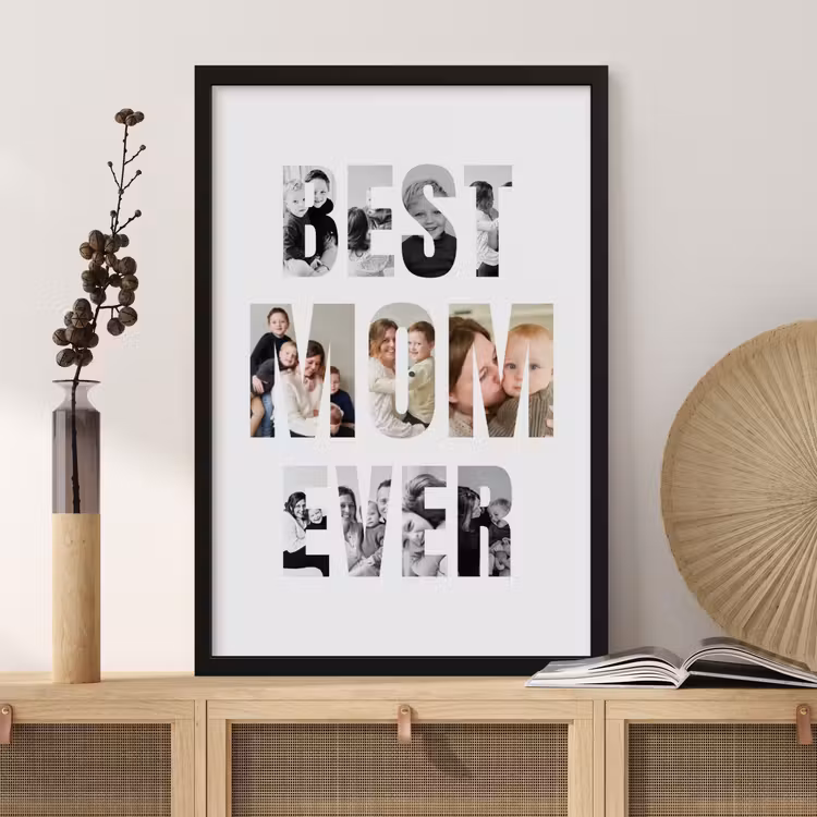 Poster with Frame - Best Mum Ever — 4