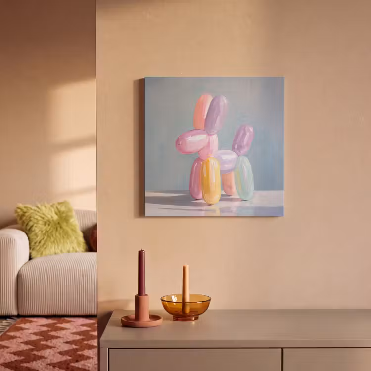 Acoustic Felt - Animal - Balloon - Pastel shades - Glossy — 2