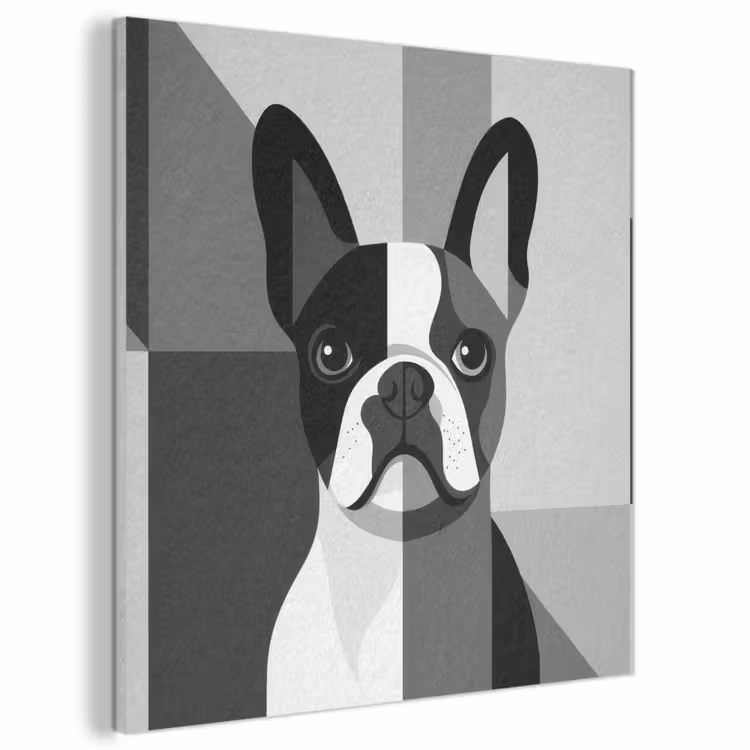 Acoustic Felt - Bulldog - Black - Abstract - Planes — 1