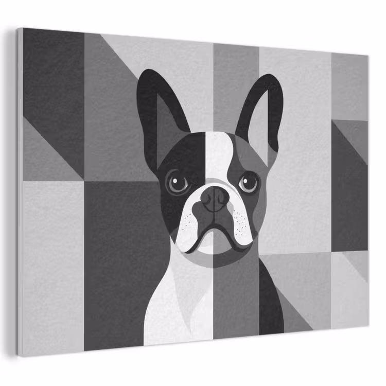 Acoustic Felt - Bulldog - Black - Abstract - Planes — 1