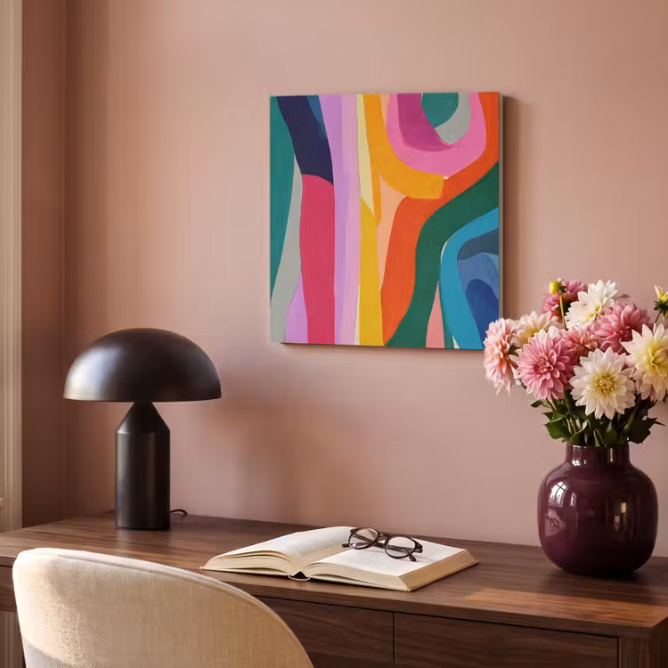 Acoustic Felt - Abstract - Colorful - Waves - Lines — 4