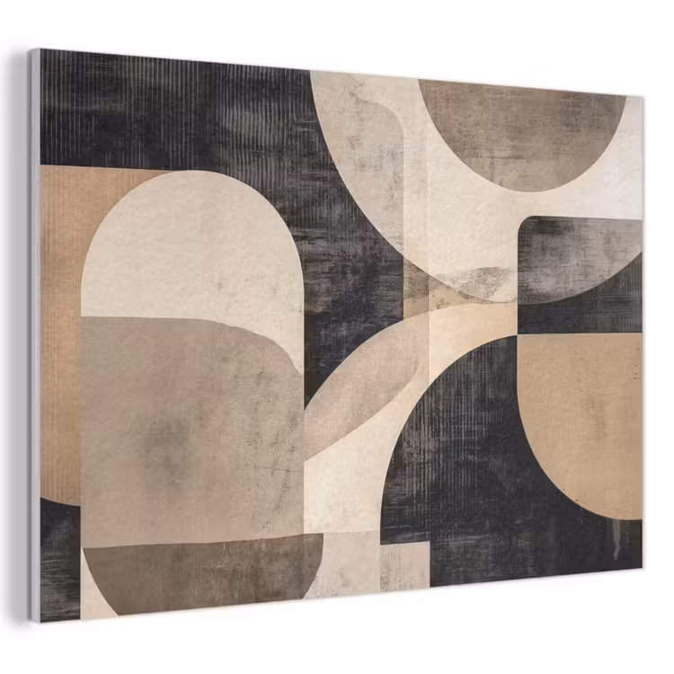 Acoustic Felt - Abstract - Shapes - Modern - Beige — 1