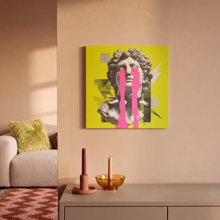 Acoustic Felt - Bust - Paint - Yellow — 2