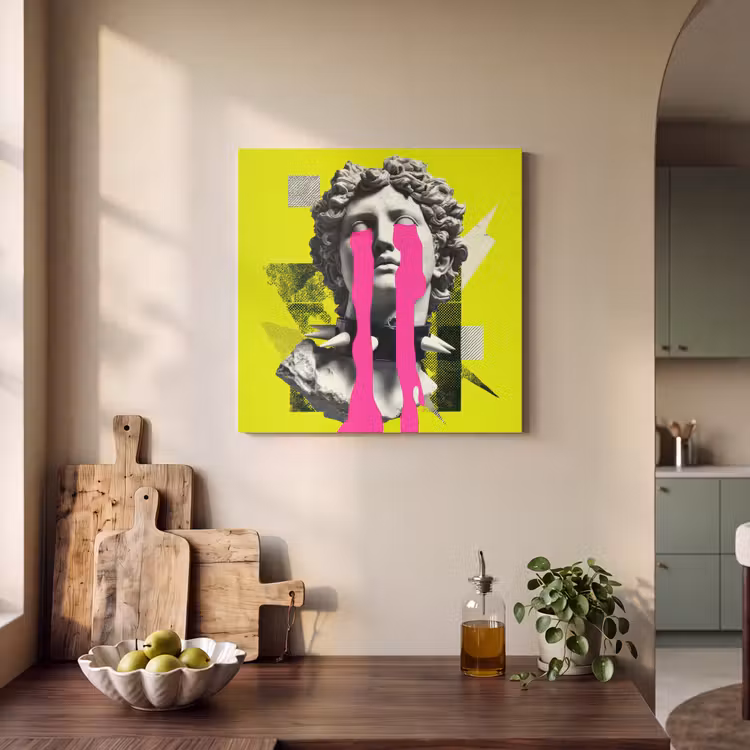 Acoustic Felt - Bust - Paint - Yellow — 3