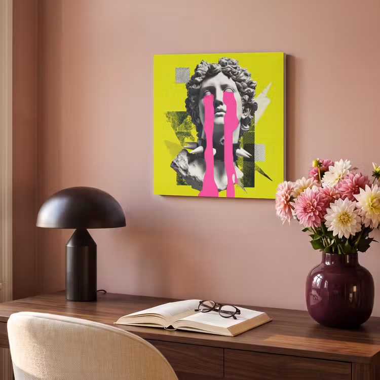 Acoustic Felt - Bust - Paint - Yellow — 4