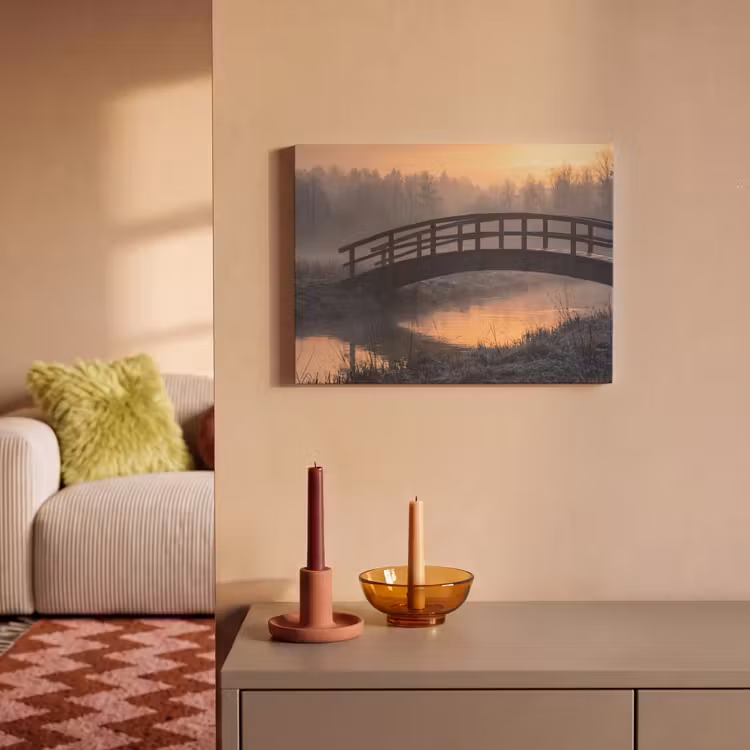 Acoustic Felt - Bridge - Fog - Trees - Water — 2