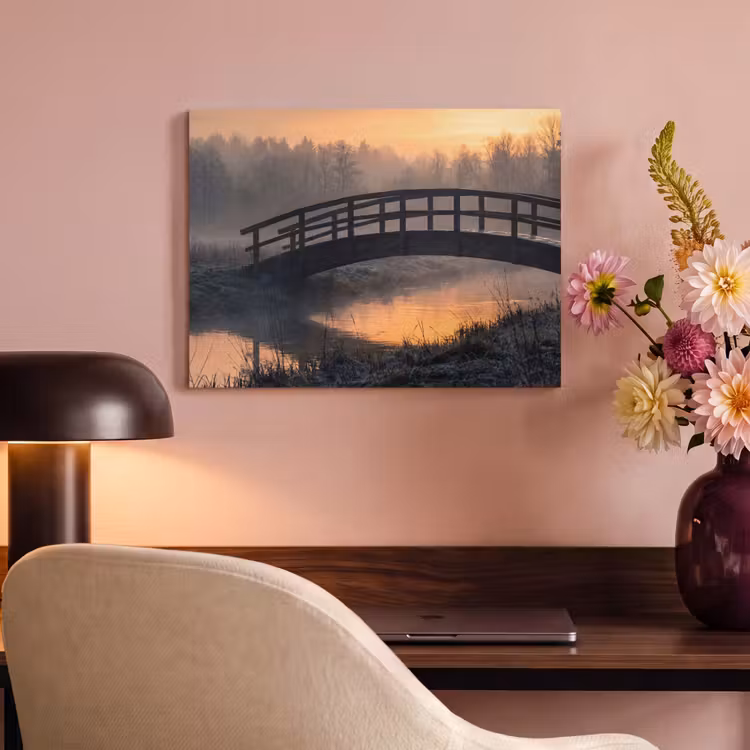 Acoustic Felt - Bridge - Fog - Trees - Water — 4