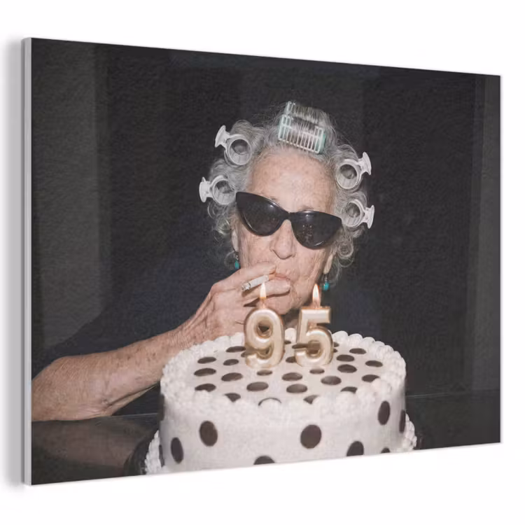 Acoustic Felt - Birthday - Curly pin - Grandma — 1
