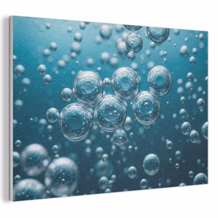 Acoustic Felt - Air bubbles - Dynamic - Blue — 1